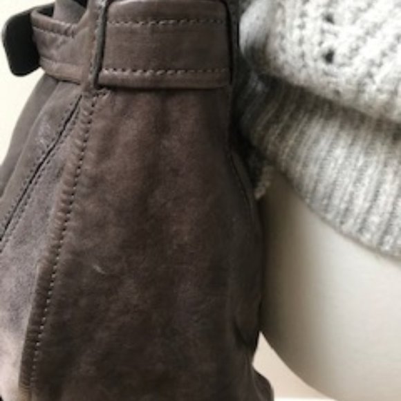 Kooba Gray and Charcoal Two-Tone Hobo Bag - Picture 8 of 14